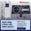 Màn hình LED cổng xếp 9 giá Màn hình lez cổng xếp