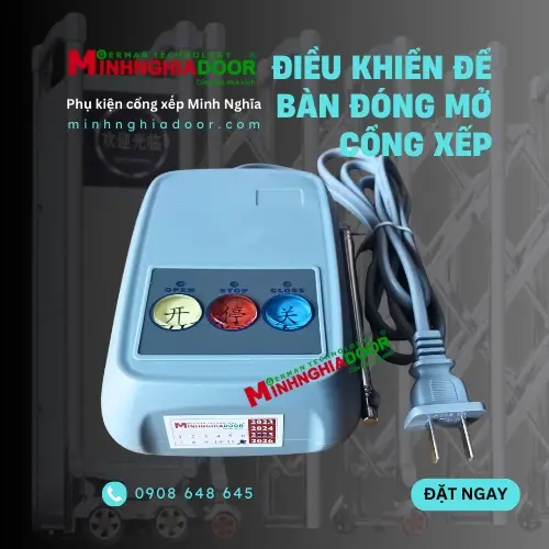 Bấm bàn cổng xếp - Ảnh 2