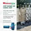 Cốt bánh xe cổng xếp thân cổng 15 phụ kiện cổng xếp Cốt bánh xe