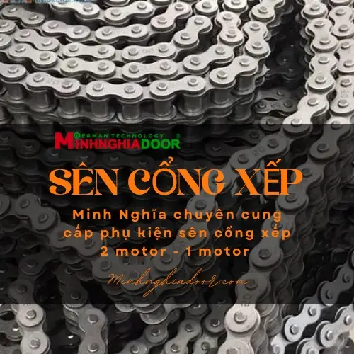 sên cổng xếp chính hãng