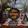 xích cổng xếp