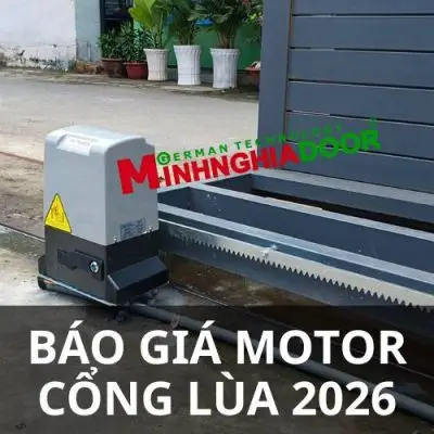 báo giá motor cổng lùa