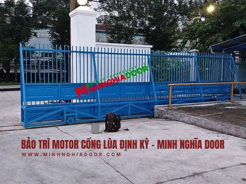 Bảo trì motor cổng lùa