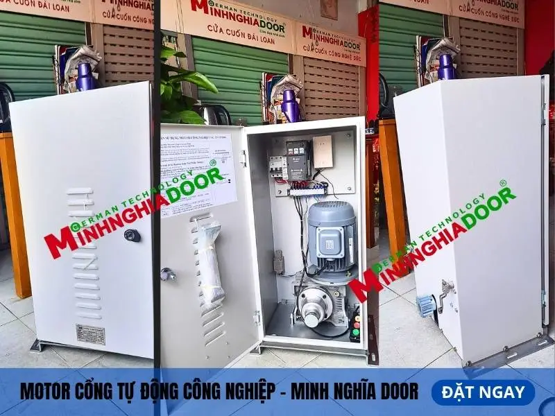 motor cổng lùa cho nhà xưởng công suất lớn