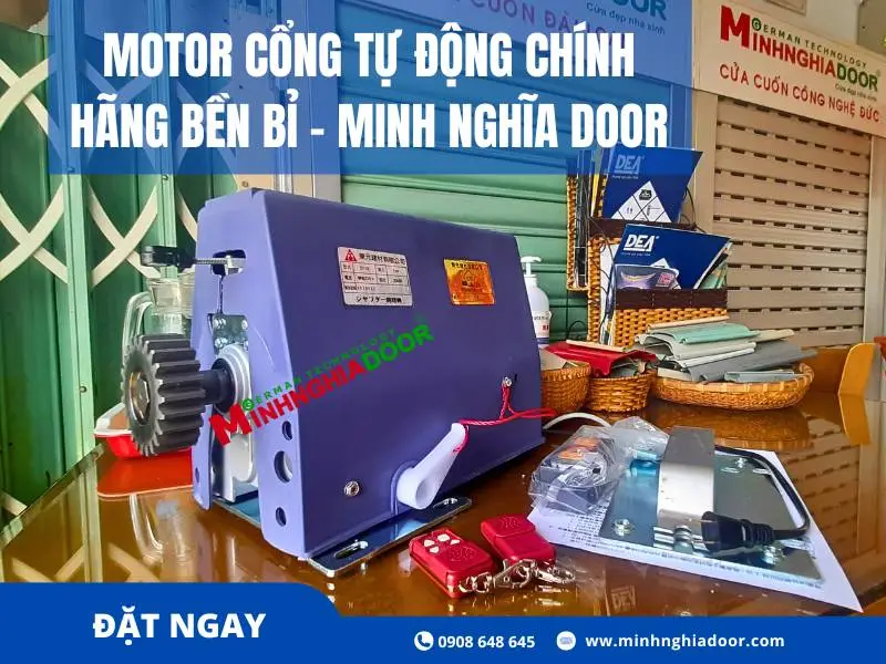 motor cổng tự động chính hãng yh Đài Loan Minhnghiadoor