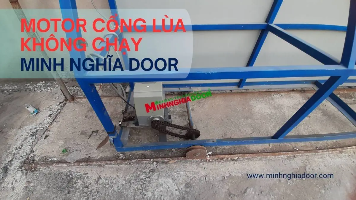 Motor Cổng Lùa Không Chạy – 15 Nguyên Nhân Thường Gặp Và Cách Khắc Phục Hiệu Quả 2026 3 Motor Cổng Lùa Không Chạy – Nguyên Nhân Và Cách Khắc Phục