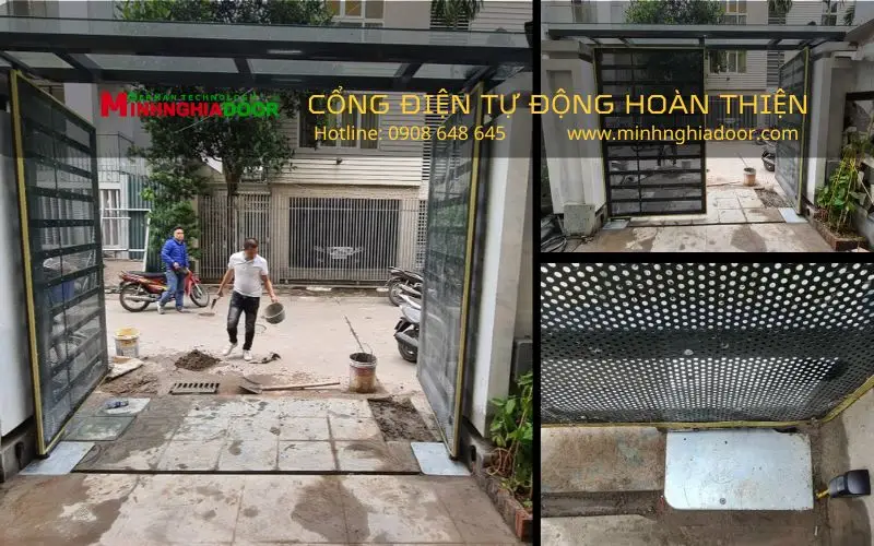 Cổng điện tự động Cổng điện tự động