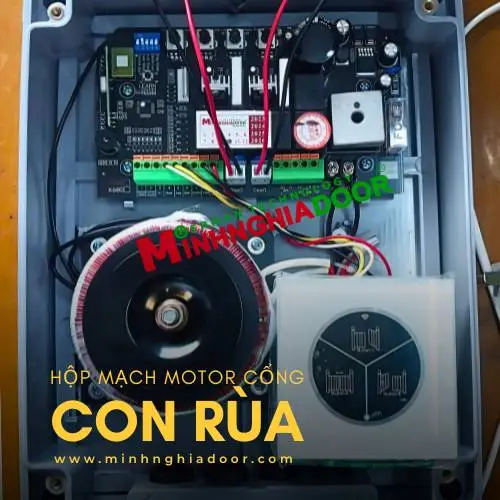 Motor cổng con rùa 7 mạch motor cổng con rùa