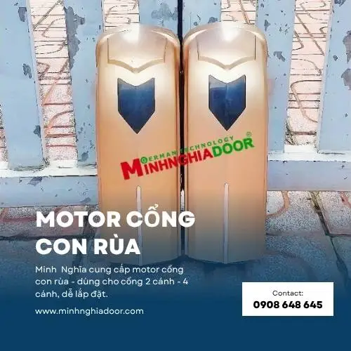 Motor cổng con rùa 3 motor cổng con rùa 500kg