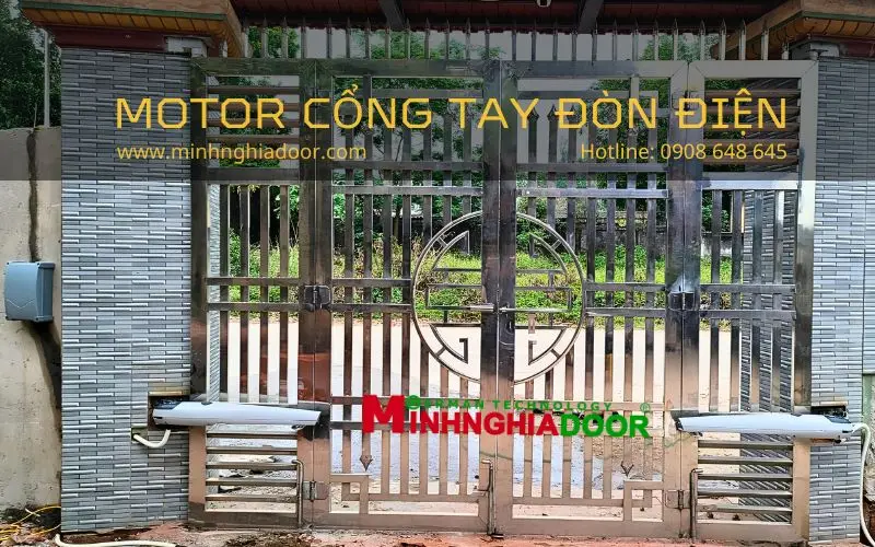 Motor cổng tay đòn Motor cổng tay đòn