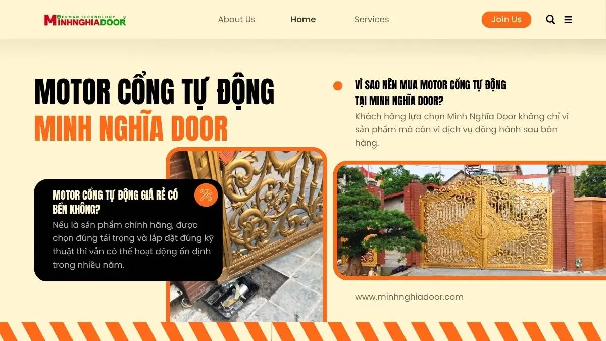 Motor cổng tự động 2026 Motor cổng tự động 2026