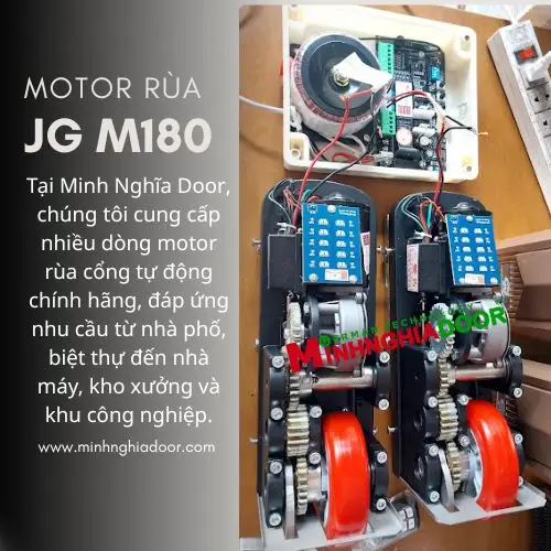 Motor rùa cổng tự động - Ảnh 8