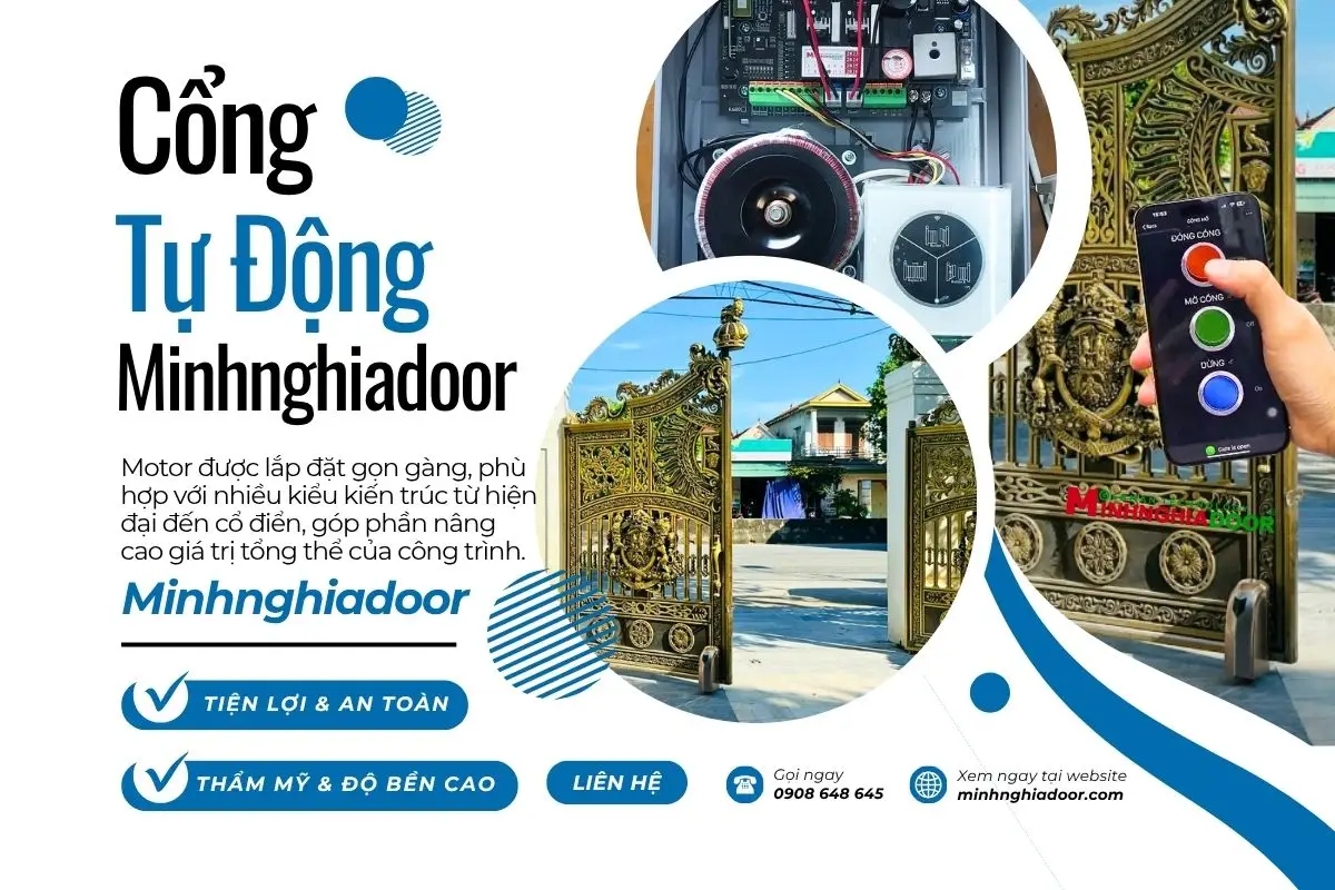 cổng tự động đóng mở trên điện thoại cổng tự động đóng mở trên điện thoại