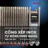 Cổng xếp tự động 8 cong xep inox tu dong