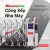 Cổng xếp tự động 12 cong xep nha may