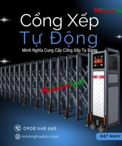 Cổng xếp tự động