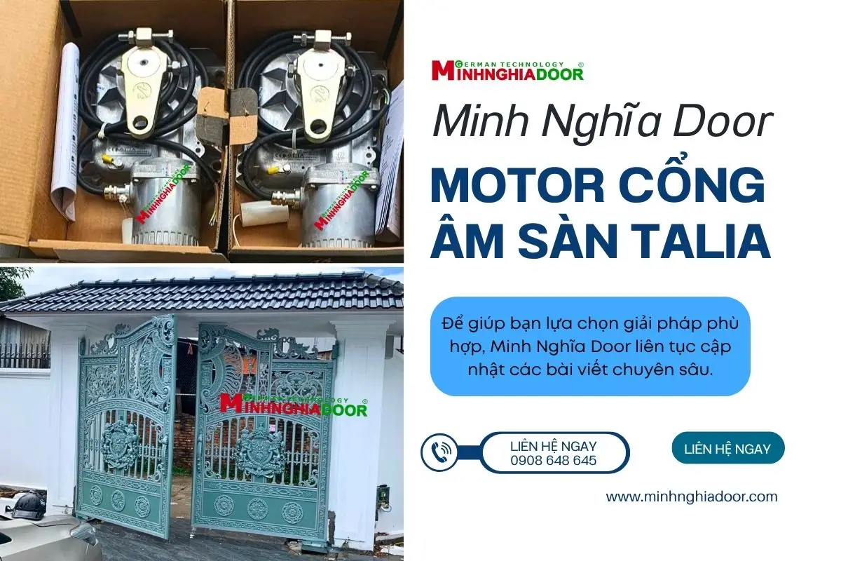 Motor cổng âm sàn tự động Italia Motor cổng âm sàn tự động Italia