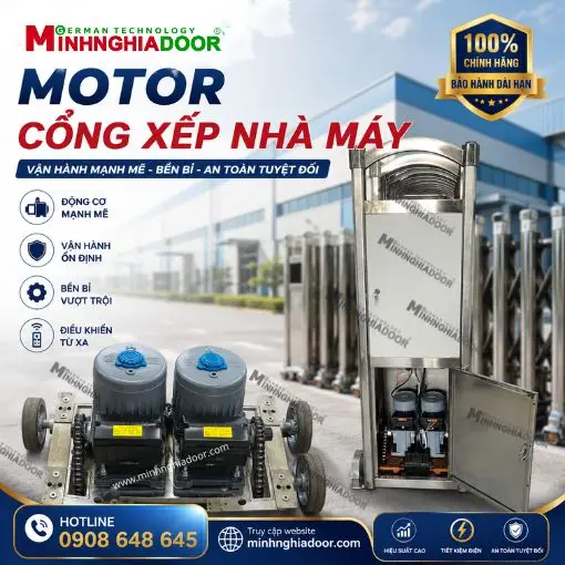 Cổng xếp tự động nhà máy - Ảnh 4