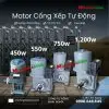 Cổng xếp tự động 11 motor cong xep tu dong