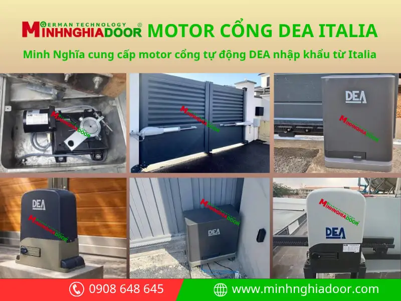Motor cổng DEA Italia chính hãng Motor cổng DEA Italia chính hãng
