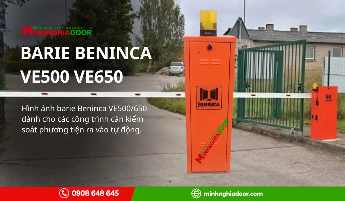 Barie Beninca VE500 VE650 tự động